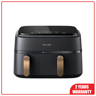 Philips NA352 9.0L Series 3000 RapidAir Plus Technology Dual Basket Airfryer