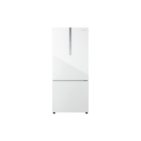 Panasonic NR-BX421WGWM 380L 2-door Bottom Freezer Refrigerator Glass Door Series (White)