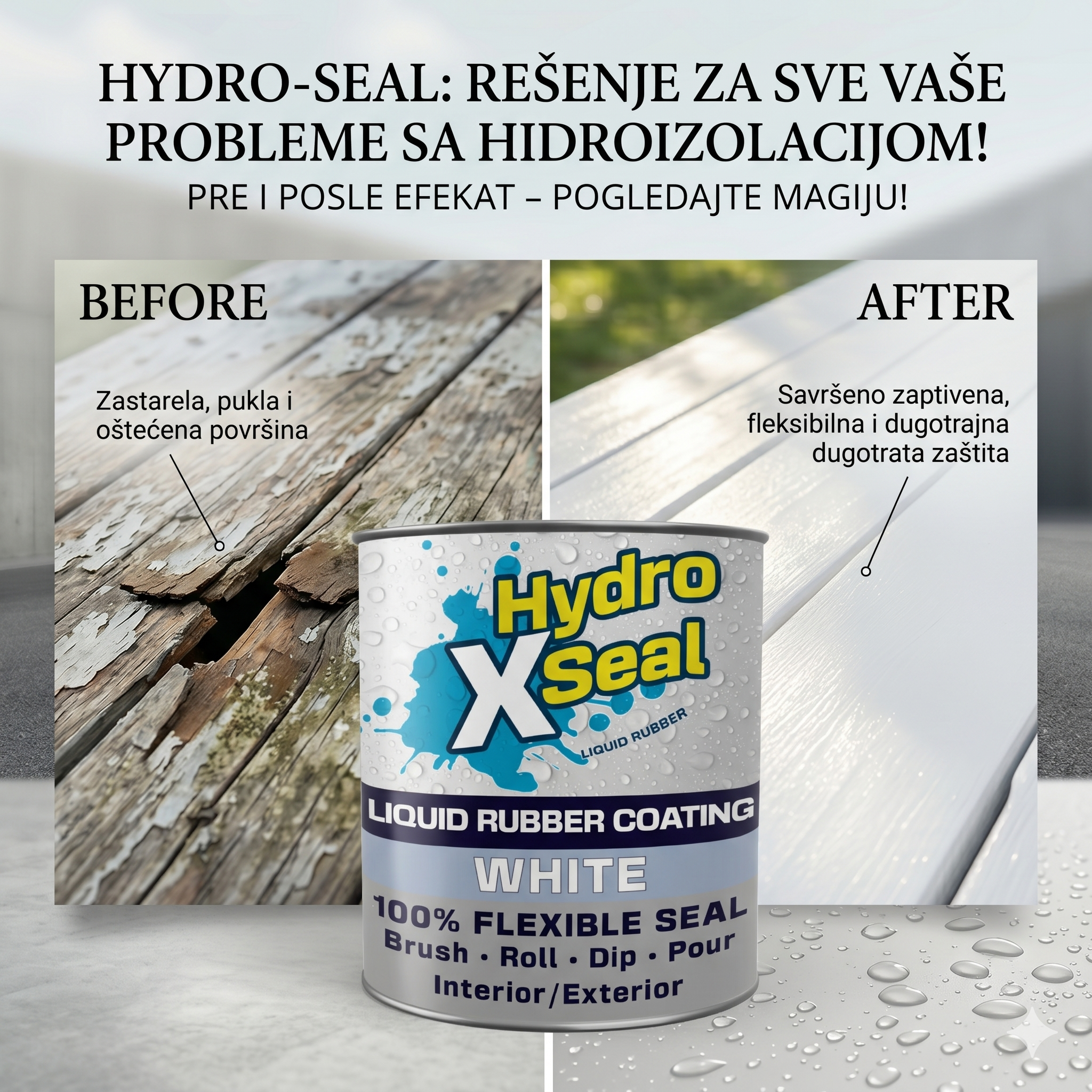 HydroxSeal Tečna Guma