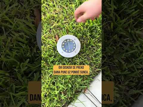 Pogledajte video za Solarne Disk Svetiljke
