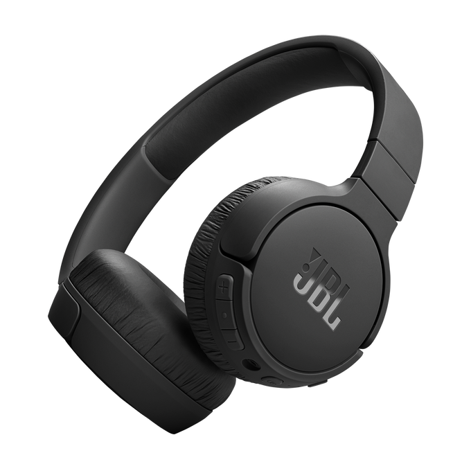 Image of JBL Tune 670NC On-Ear Noise-Cancelling Headphones – Black | JBLT670NCBLK
