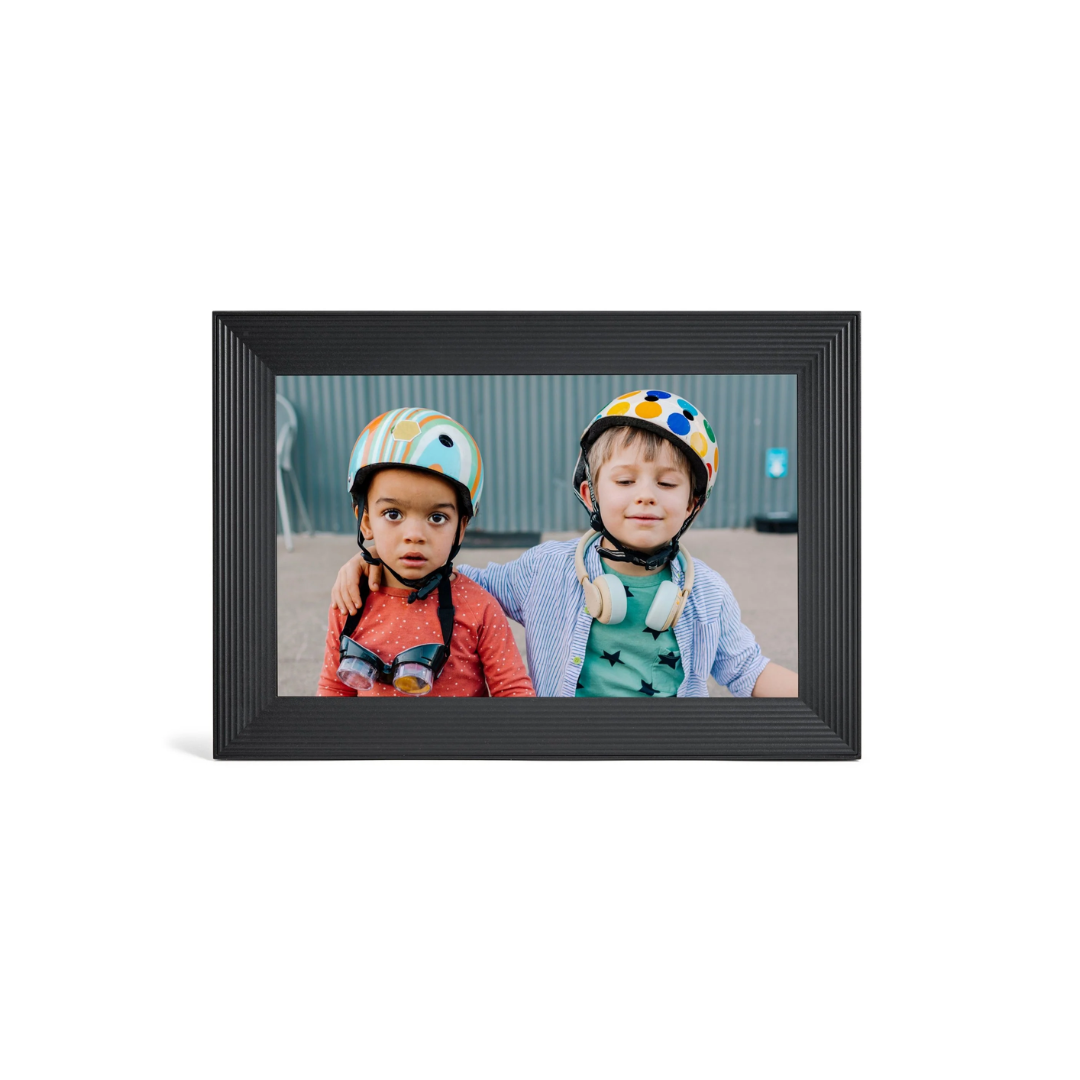 Image of AURA Carver 10.1" WiFi Digital Photo Frame - Gravel | UKA900-BLK