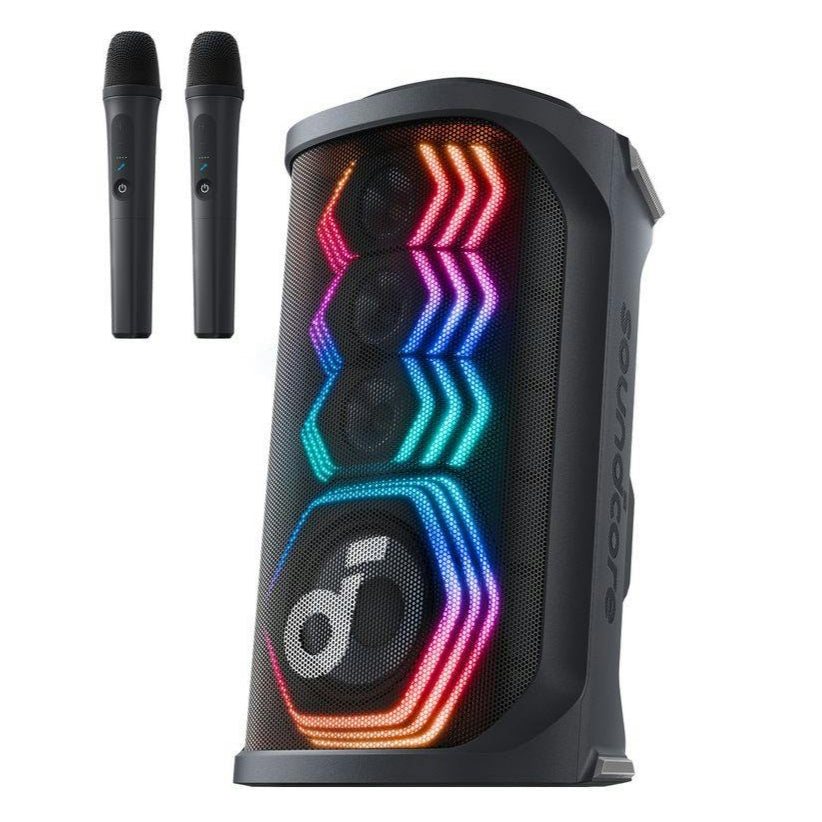 Image of Soundcore Rave 3S AI Karaoke Party Speaker 200 W – Black | A31A3012