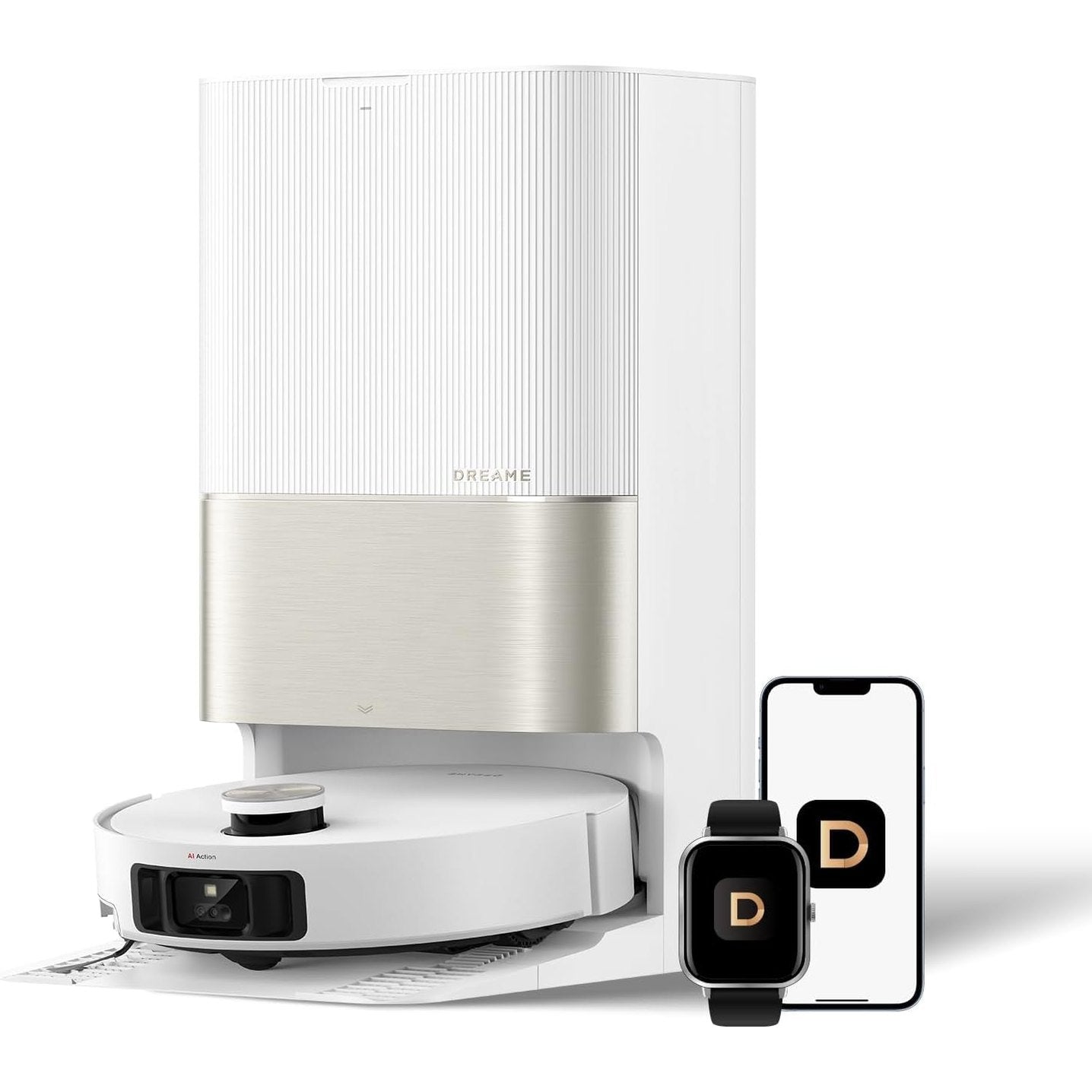 Image of DREAME X50 Ultra Robot Vacuum & Mop, Auto-Empty, 20,000 Pa, Self-Cleaning Dock | RLX85CE-4