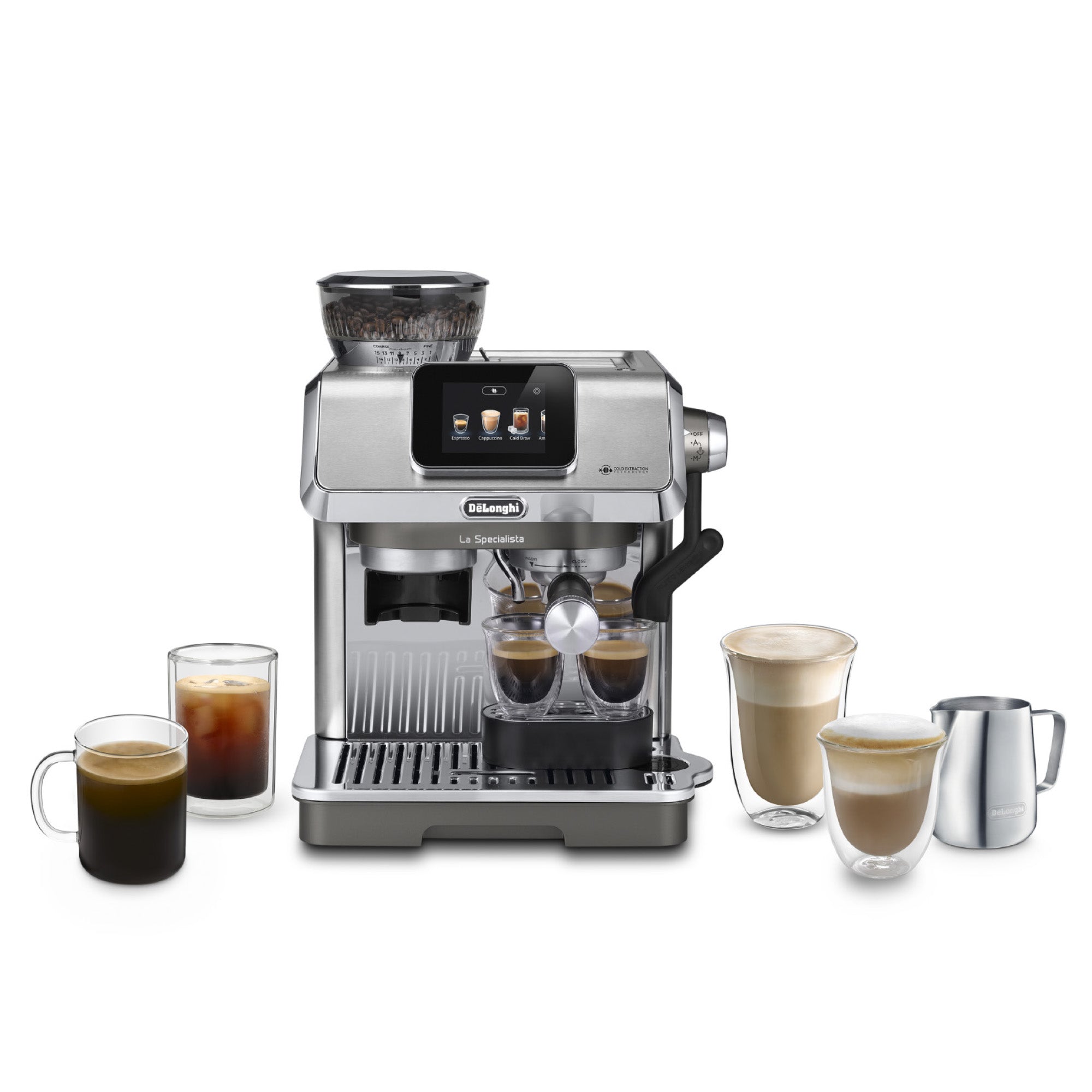 Image of De’Longhi La Specialista Touch Manual Coffee Maker | EC9455.M