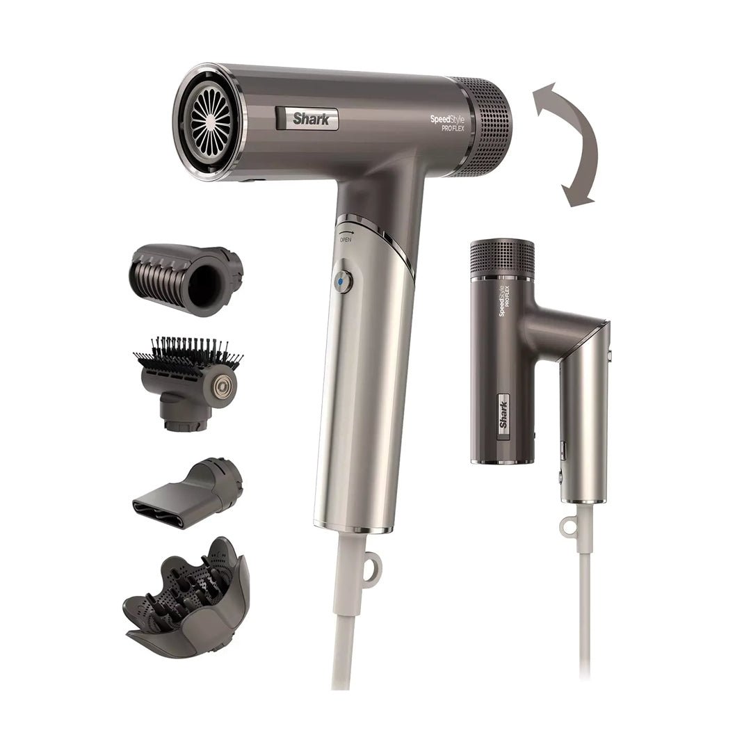 Image of Shark SpeedStyle Pro FLEX 4-in-1 High-Velocity Hair Dryer System | HD542UK
