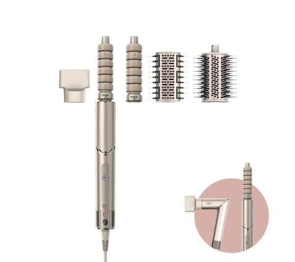 Image of Shark FlexStyle 4-in-1 Air Styler & Hair Dryer - Stone | HD436SLUK