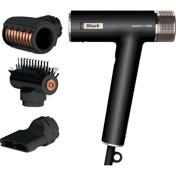Image of Shark SpeedStyle Pro HD731UK 3-in-1 Hair Dryer - Black | HD731UK