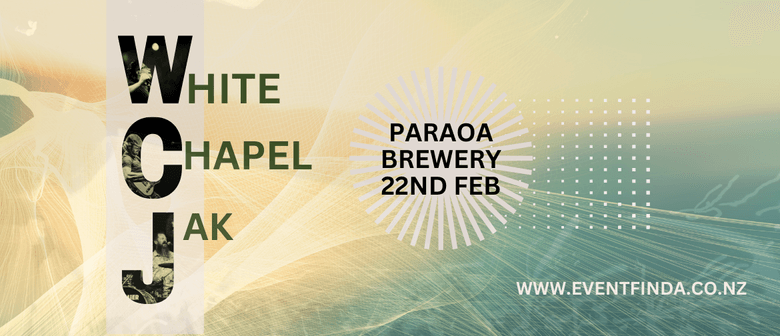 White Chapel Jak @ Parāoa Brewing