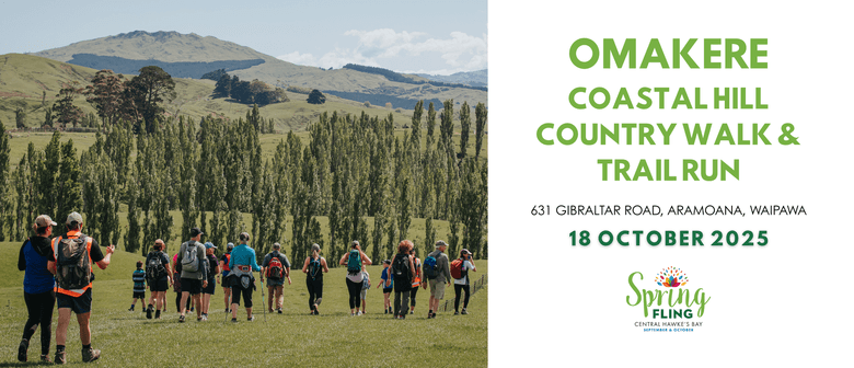 Omakere Coastal Hill Country Walk and Trail Run