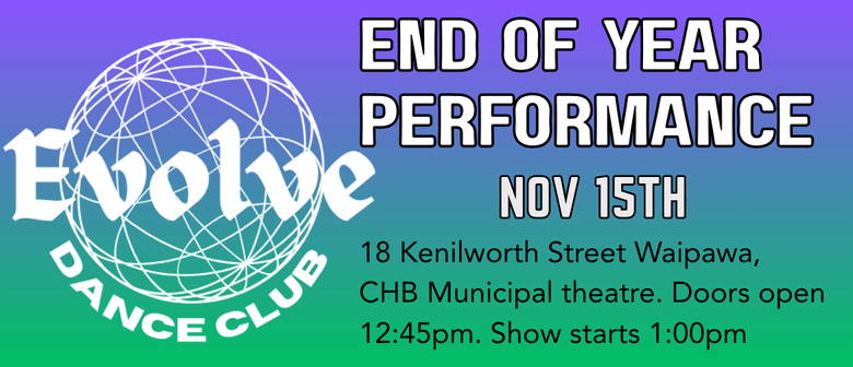 Evolve Dance End of Year Performance