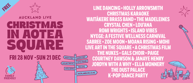 Auckland Live Christmas in Aotea Square