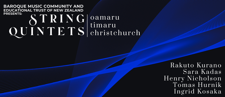 String Quintets with Two Cellos Concert Tour