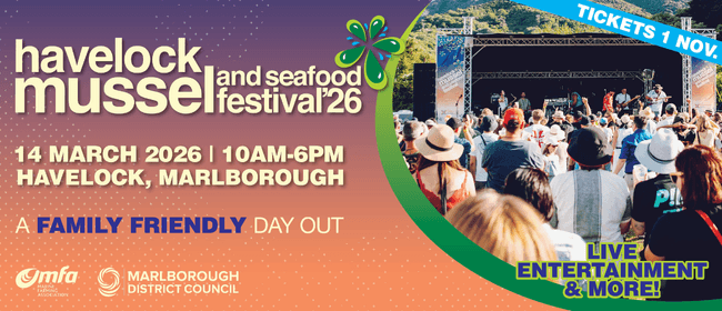 Havelock Mussel & Seafood Festival&nbsp;2026