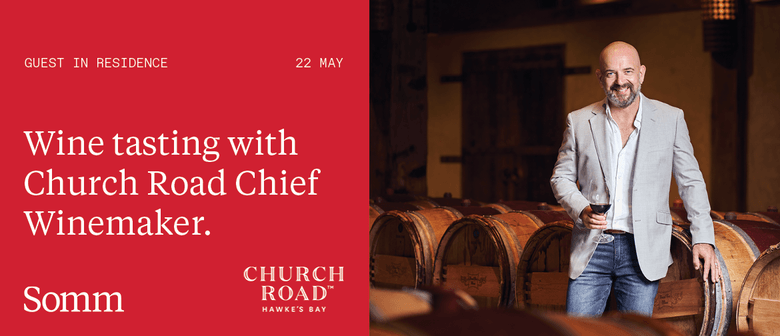 Wine Tasting with Church Road Chief Winemaker Chris Scott