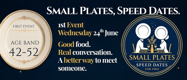 Small Plates Speed Dates 42-52 Years