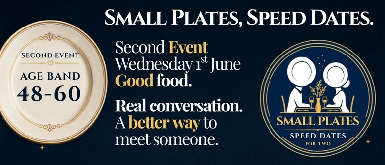Small Plates Speed Dates 48-60 Years