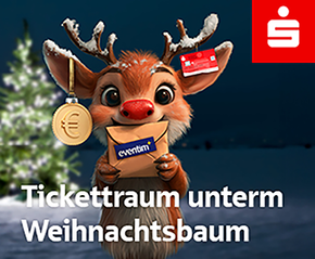 Tickettraum unterm Weihnachtsbauch