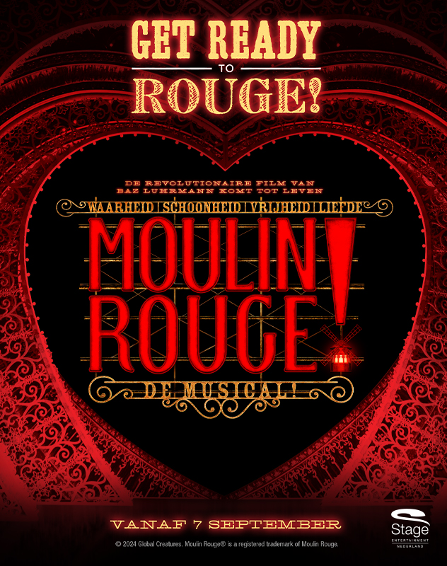 Boek nu tickets voor Moulin Rouge! De Musical