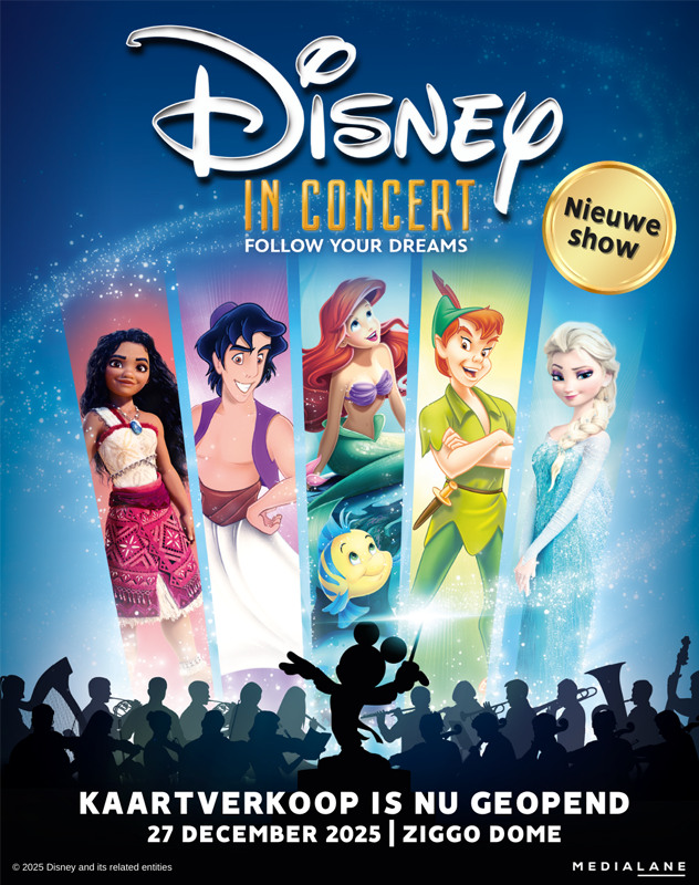 Boek nu tickets voor Disney in Concert - Follow your dreams