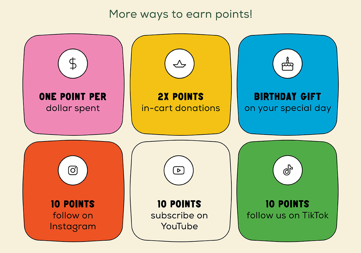 Sign in for more ways to earn points!