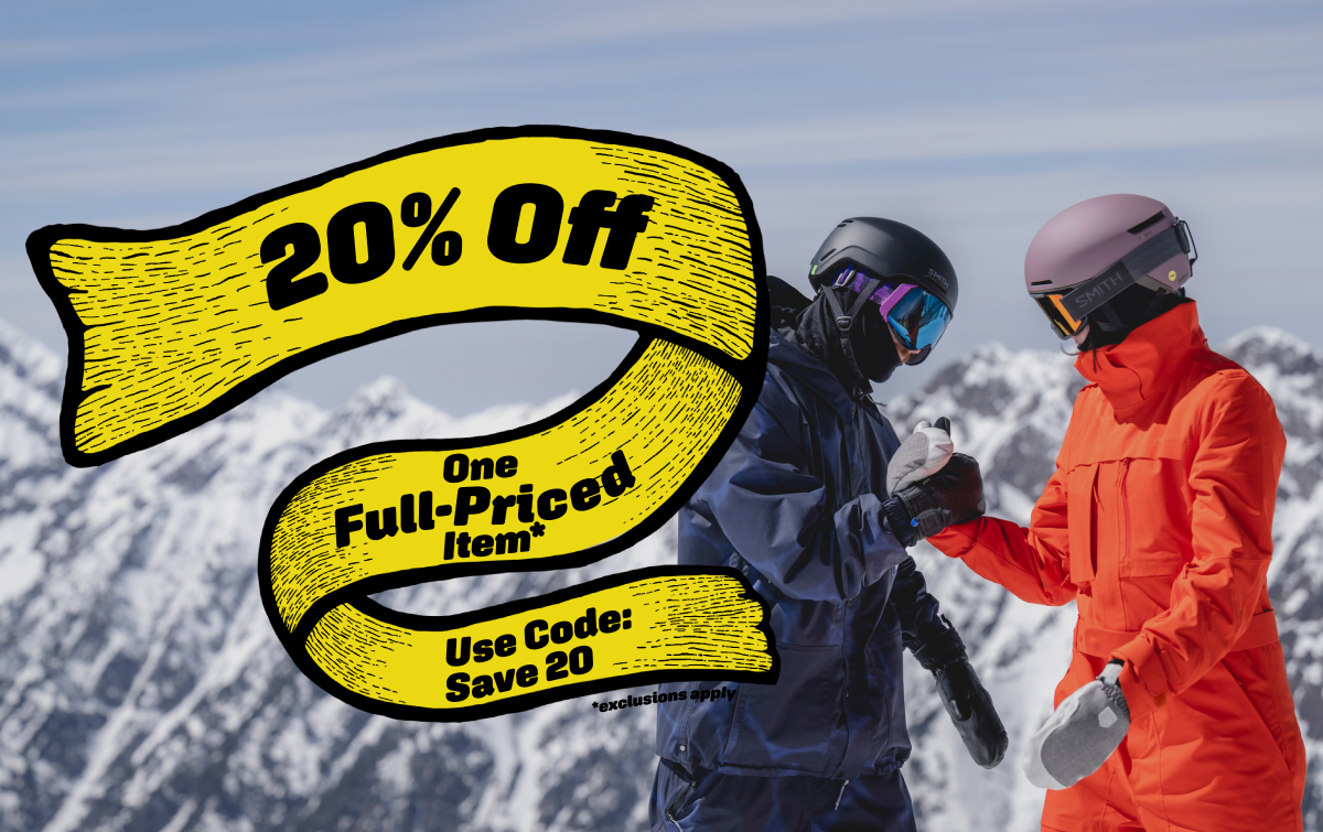 20% off One Full-Priced Item. Use Code: SAVE20