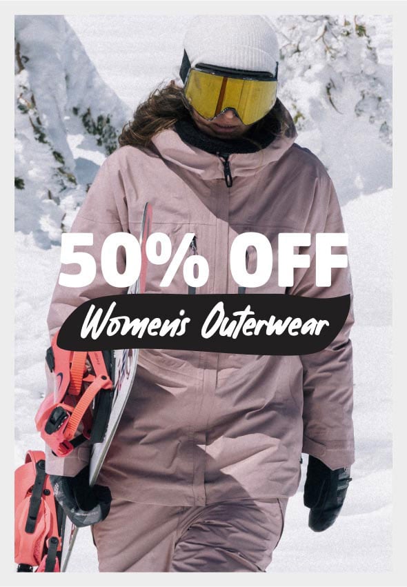 50% Off Women's Outerwear