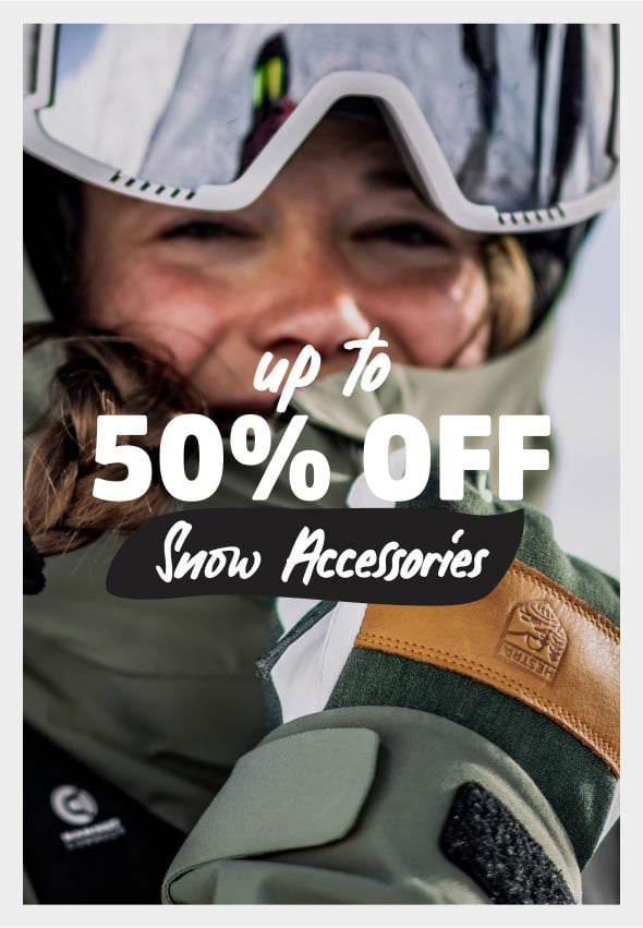 Up to 50% Off Snow Accessories