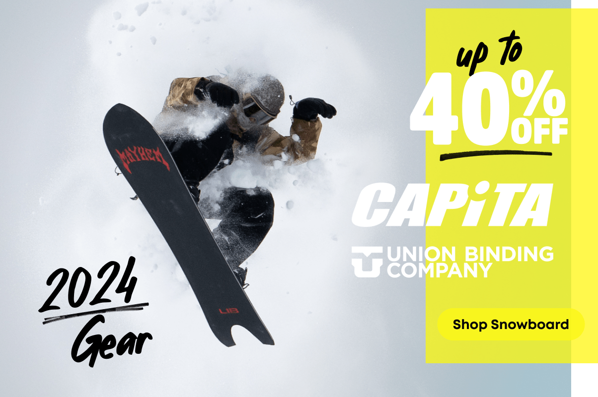 Up to 40% Off CAPiTA and Union 2024 Gear