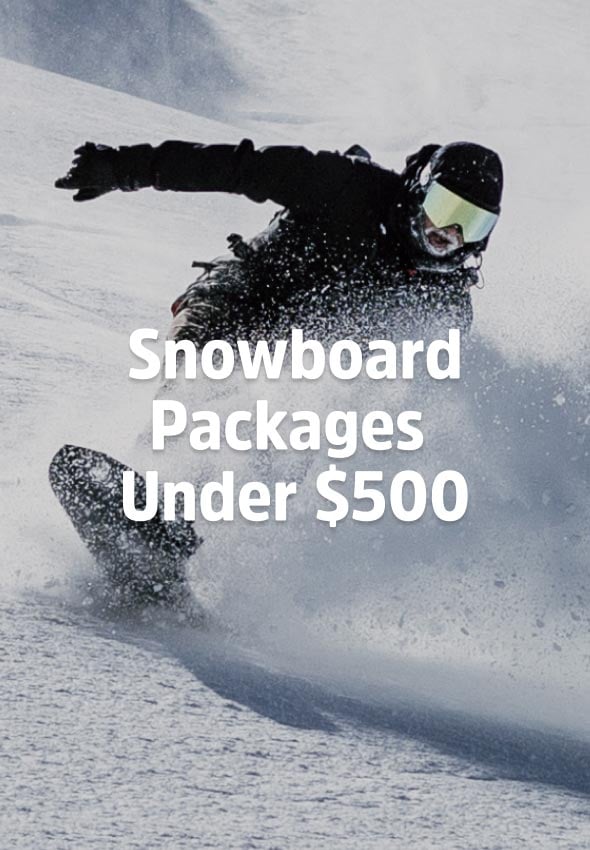 Snowboard Packages under $500