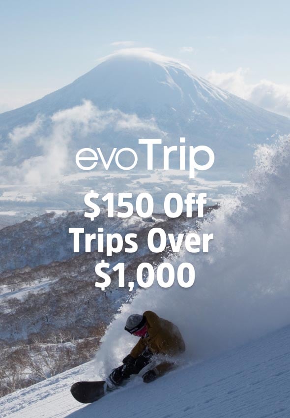 evoTrip $150 Off Trips over 1000