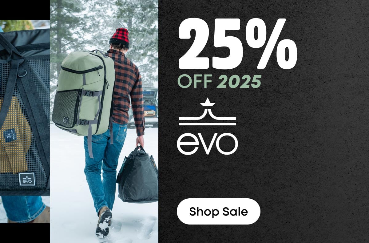 25% off 2025 evo