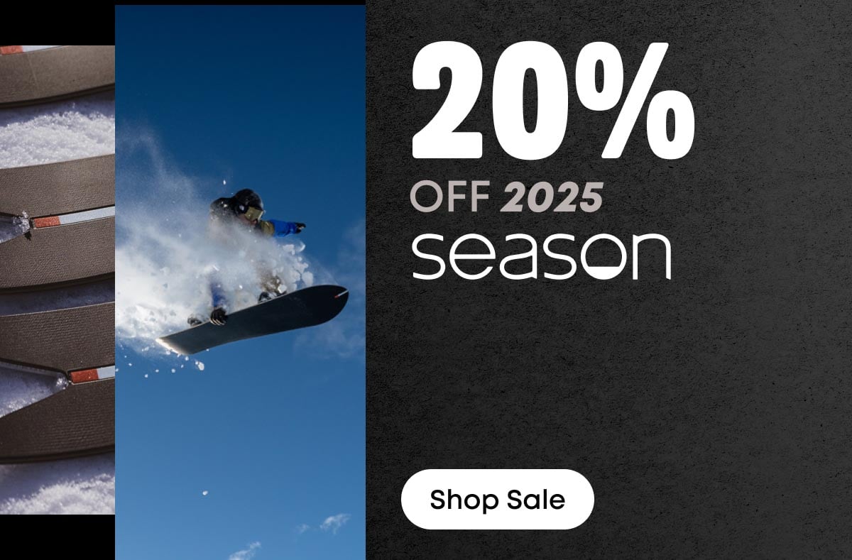 20% off 2025 Season