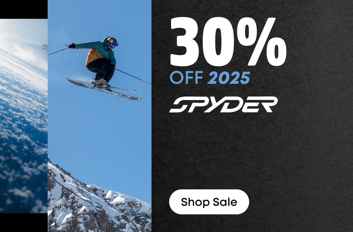 30% off 2025 Spyder. Shop Sale