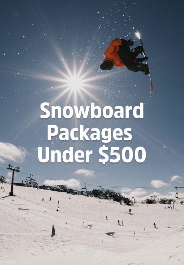 Snowboard Packages under 500