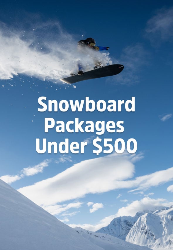 Snowboard Packages Under $500