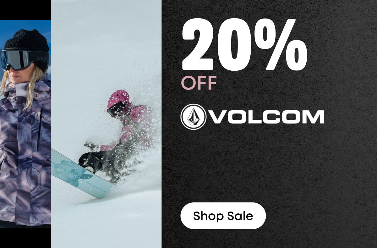 Up to 20% off Volcom