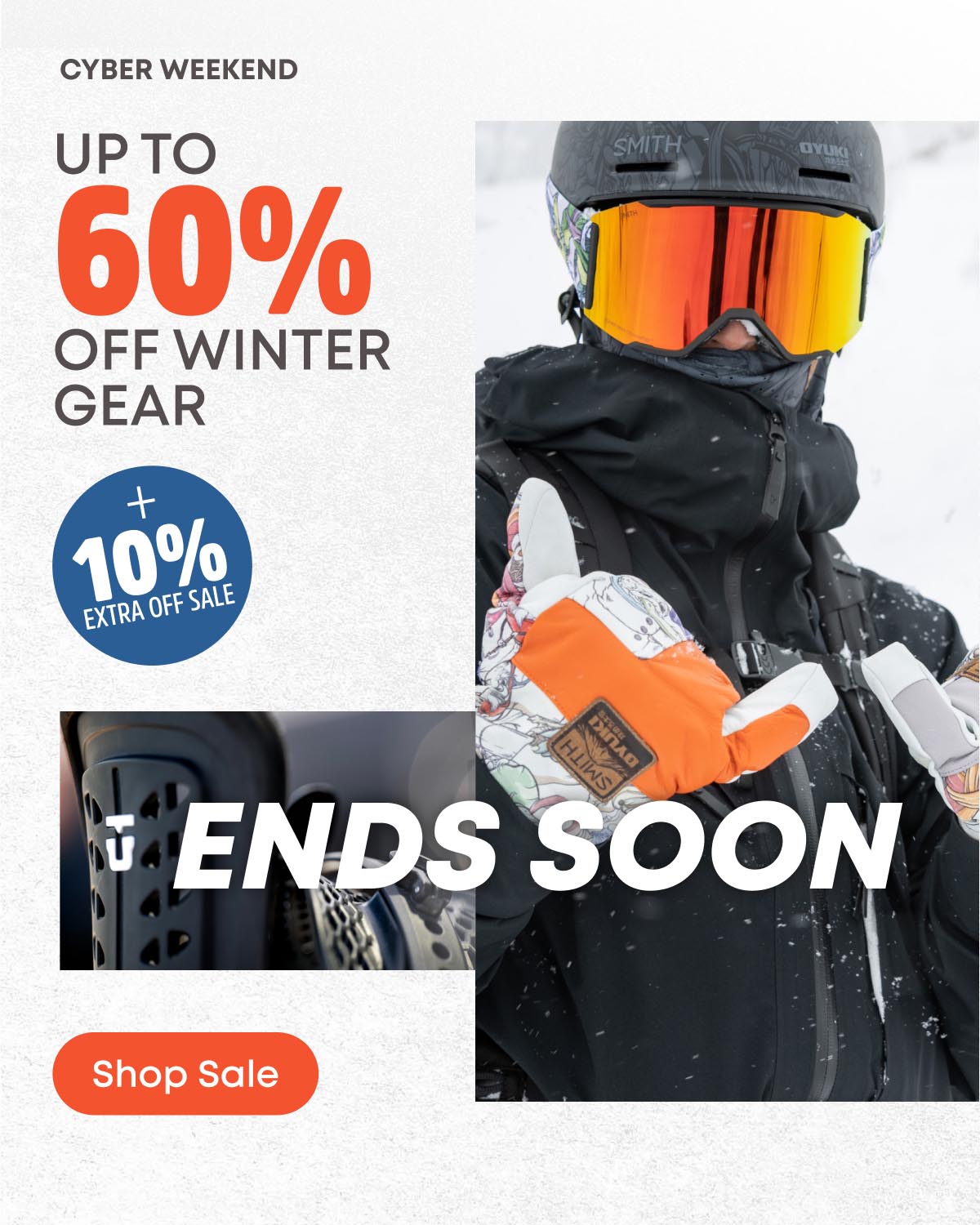 Up to 50% Off Winter Gear Ends SOon + 10% off sale extra