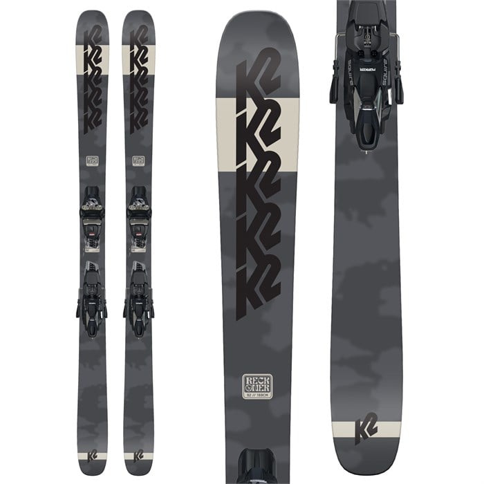 K2 Reckoner 92 Skis + Squire 10 Quikclick Bindings 2024