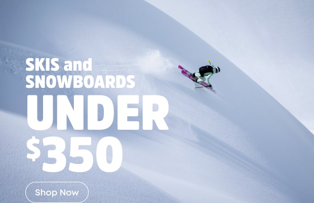 Skis and Snowboards Under 350