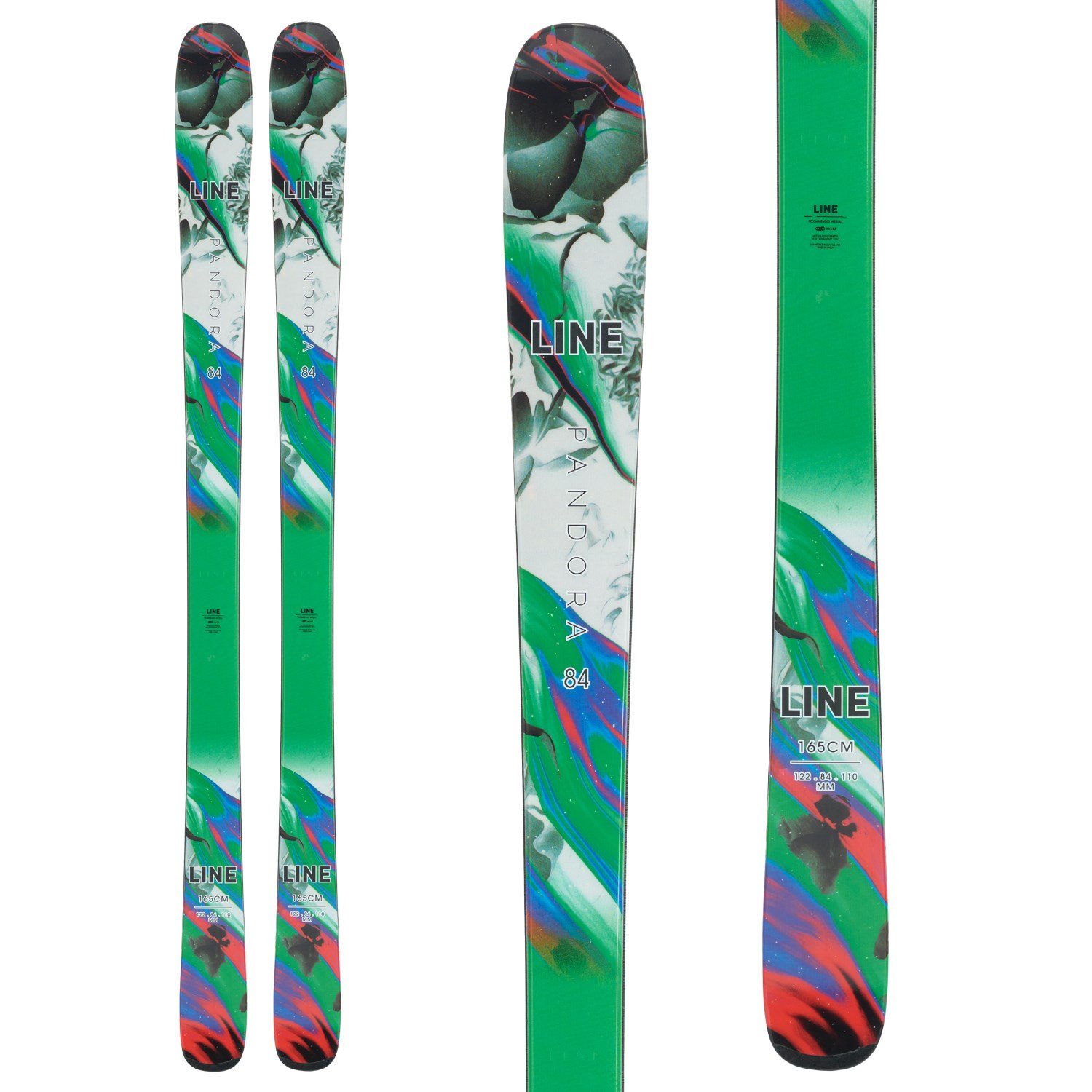 Image of Women's Line Skis Pandora 84 Skis 2024 - 151