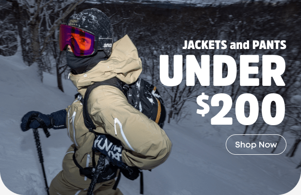 Jackets and Pants Under $200