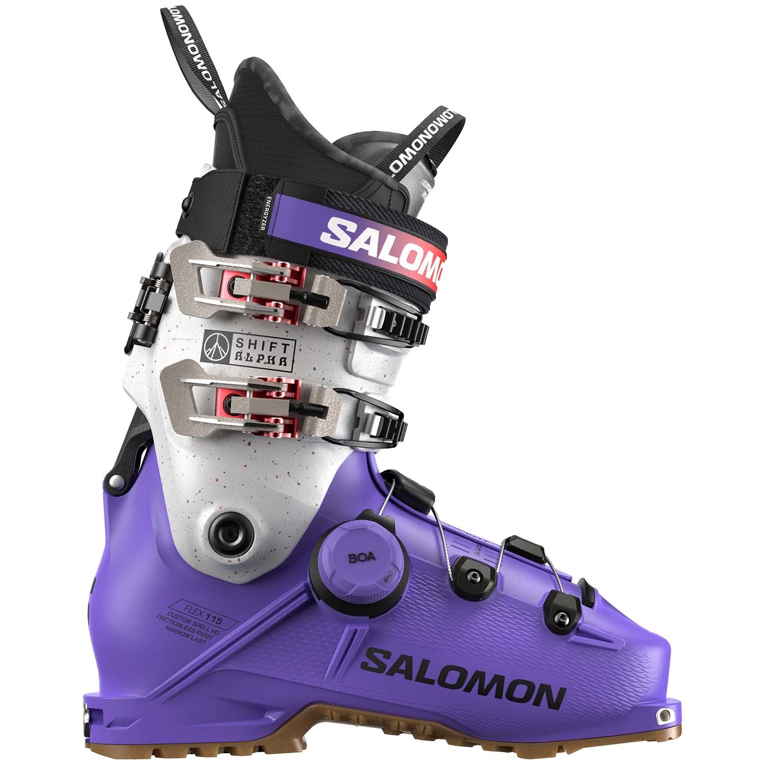 Image of Women's Salomon Shift Alpha BOA 115 W Alpine Touring Ski Boots 2025