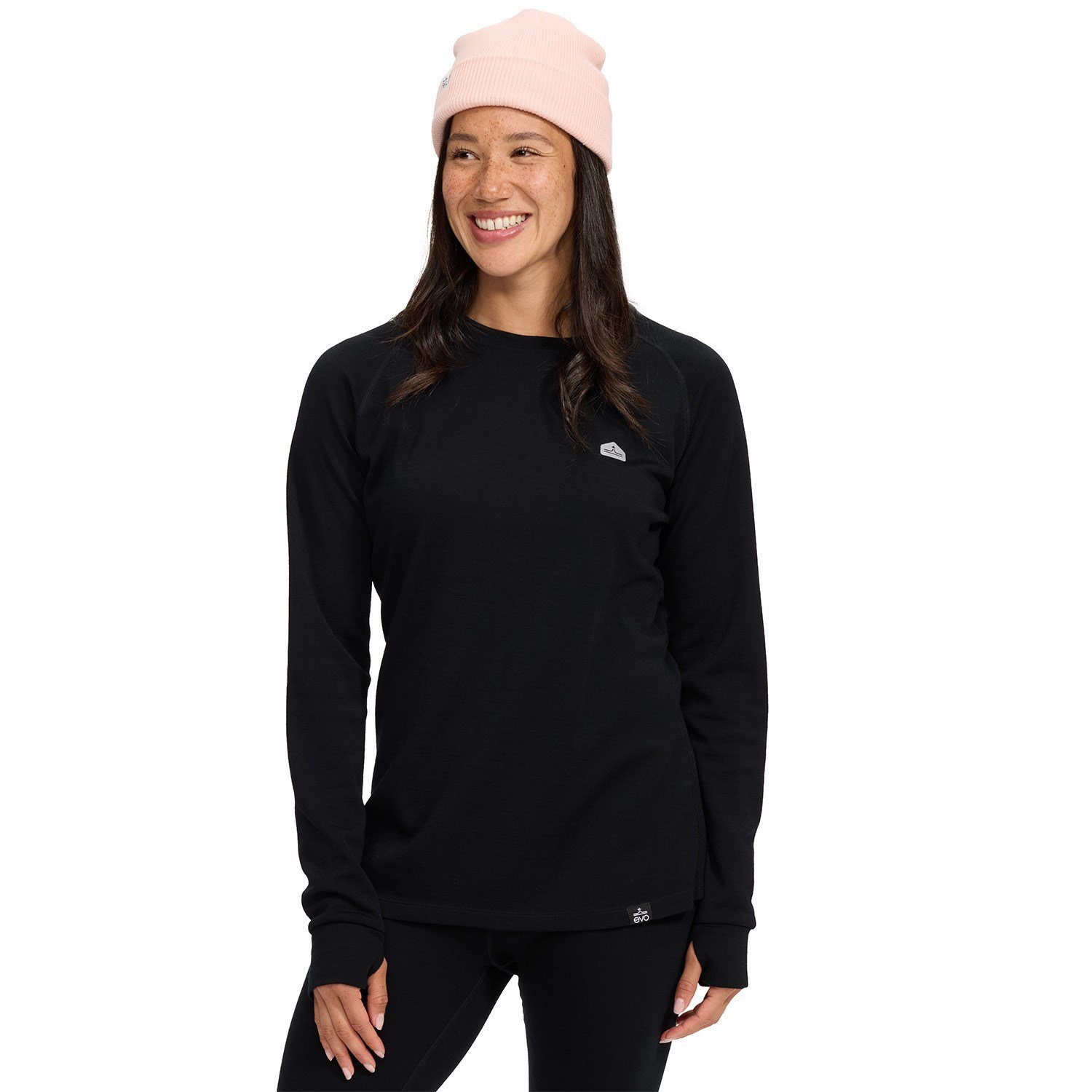 Image of Women's evo Heavyweight Wool Crew Top 2025