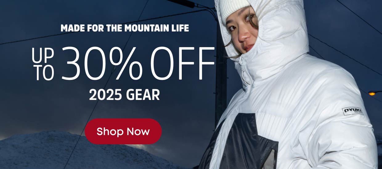 Made for the Mountain Life - Up to 30% Off 2025 Gear. Shop Now.