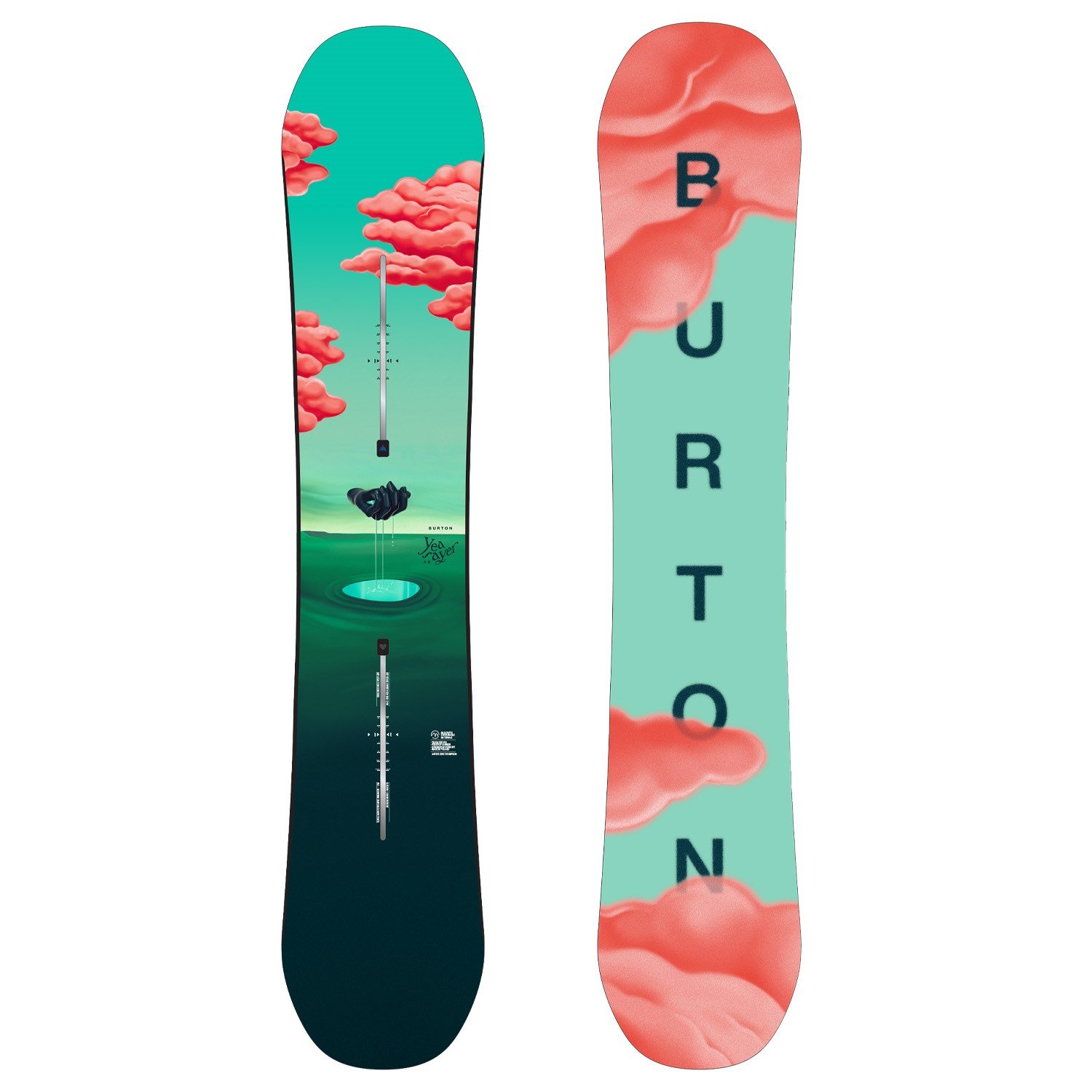 Image of Women's Burton Yeasayer Flying V Snowboard 2025