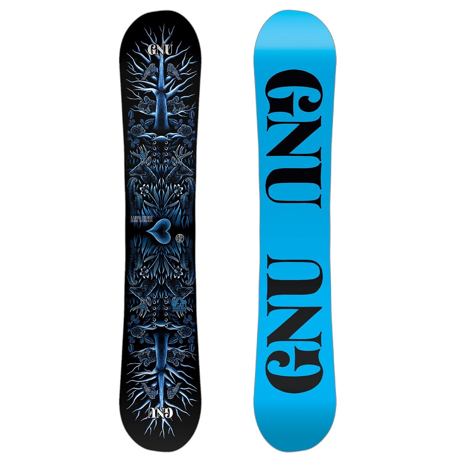 Image of Women's GNU Asym Ladies Choice C2X Snowboard 2025