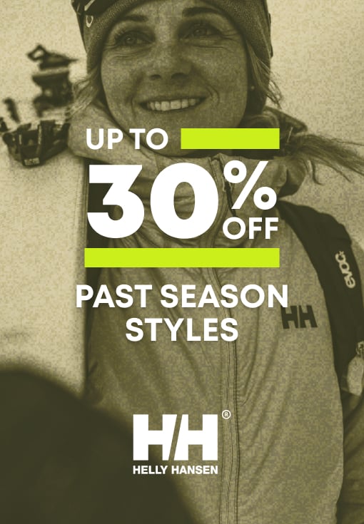 Up to 30% Off Past Season Styles Helly Hansen