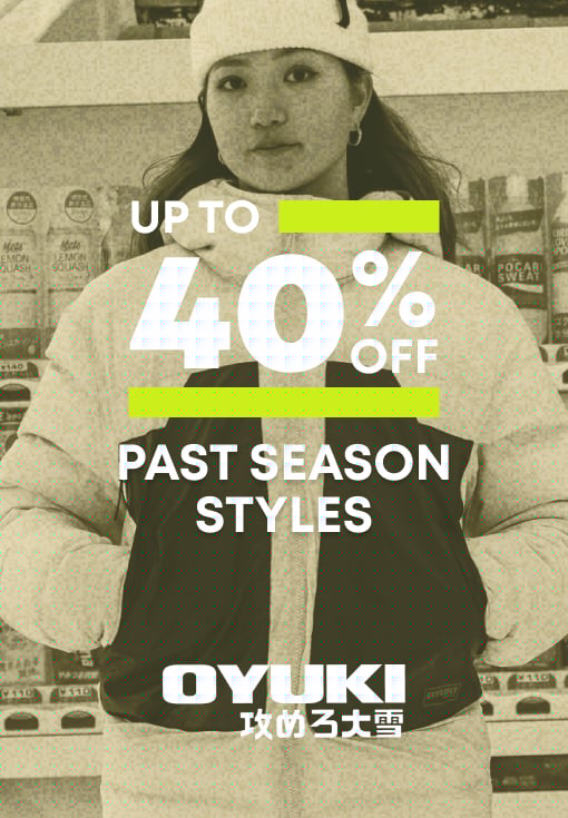 Up to 40% Off past season styles of Oyuki