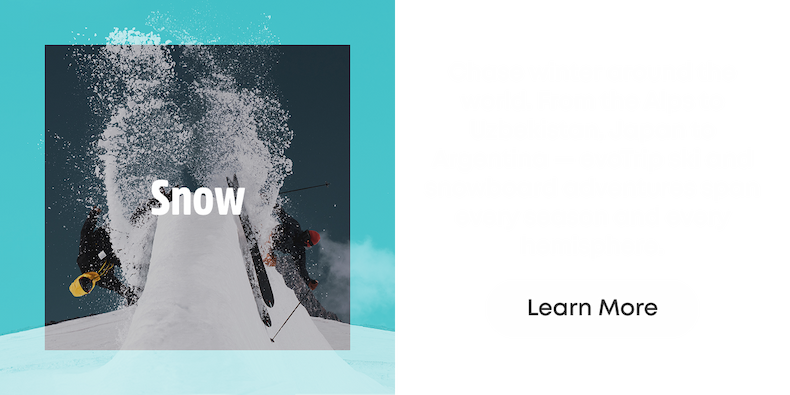 Snow Trips - Chase winter around the world. From the Alps to Uzbekistan, Japan to Argentina - evoTrip ski and snowboard adventures span every season and every hemisphere.